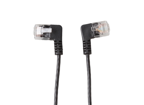 CAT 6超細網（wǎng）線左彎（wān）對右彎（wān）90度OD3.0mm